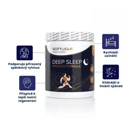 DEEP SLEEP PREMIUM FORMULA 168 g višnja SportWave za mirniji san