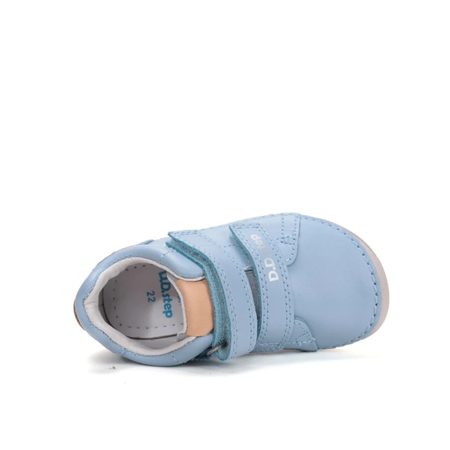D.D.STEP S116-61960F Modrá | Dětské barefoot celoroční boty