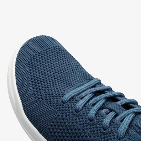 Barefoot Tenisky GROUNDIES® Active Knit Modro Bílé