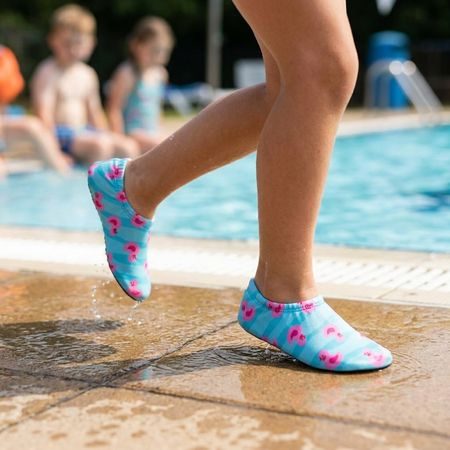 Dječje Barefoot cipele za vodu RAYVE SPLASHSAFE ružičaste patke