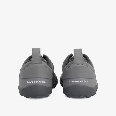 Barefoot Outdoorové Boty GROUNDIES® Chamonix TR Low Šedo Zelené