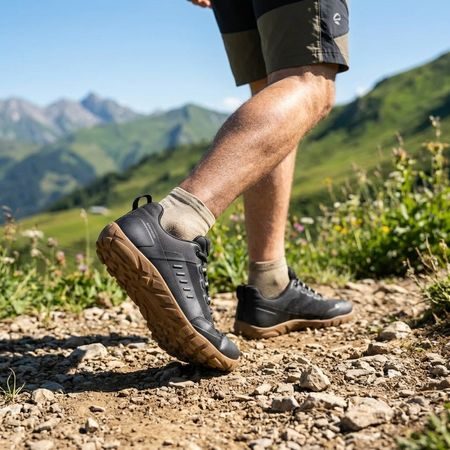 Barefoot Outdoorové Boty GROUNDIES® All Terrain Low 2.0 Černé