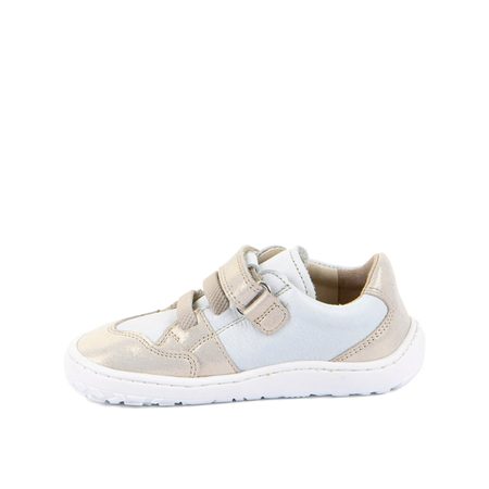 FRODDO TENISKY RIVER White Gold | Dětské barefoot tenisky