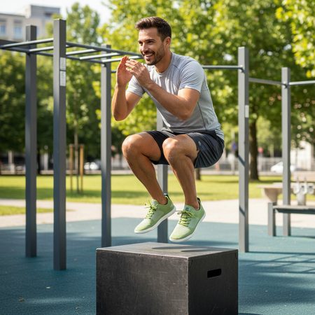 GROUNDIES® Active Knit Green/Blue Barefoot tenisice