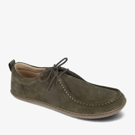 Barefoot+ Mokasíny GROUNDIES® Cricket Khaki