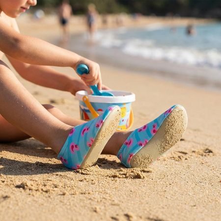 Dječje Barefoot cipele za vodu RAYVE SPLASHSAFE ružičaste patke