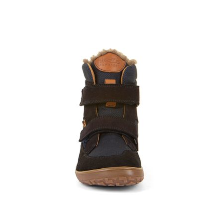FRODDO UP TEX WINTER Dark Blue | Dětské zimní zateplené barefoot boty