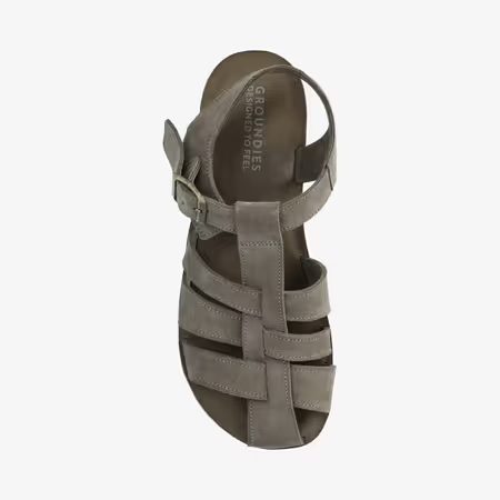 Barefoot Sandály GROUNDIES® Catania Khaki