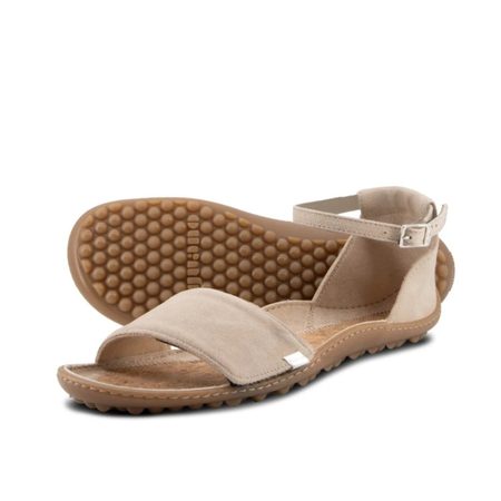 LEGUANO JARA Sand | Dámské barefoot sandály