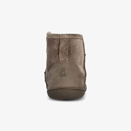 Dětské Barefoot Zimní Zateplené Válenky GROUNDIES Mini Cozy Kids Béžové
