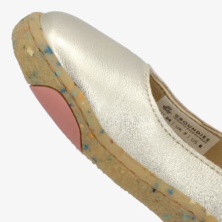 Dětské Barefoot Sandály GROUNDIES® Stella Kids Champagne