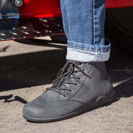 XERO SHOES DENVER LEATHER M Black | Pánské kotníkové barefoot boty