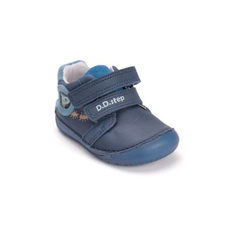 Dětské barefoot tenisky D.D.STEP S070-52576 Světle Modrá svítivá