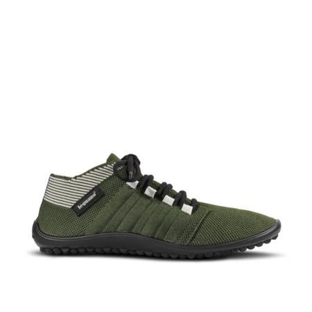 LEGUANO BEAT Olive | Barefoot tenisky