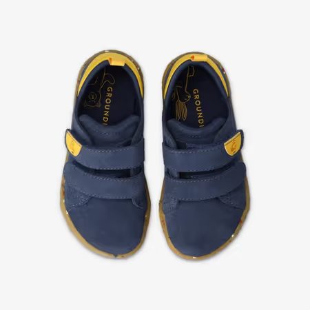 Dětské Barefoot Tenisky GROUNDIES® Malmö Modré