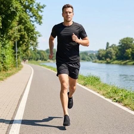 GROUNDIES® Active Knit Černé | Barefoot sportovní tenisky