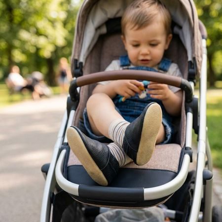 Dječje Barefoot Papučice RAYVE CRAVITOS crne