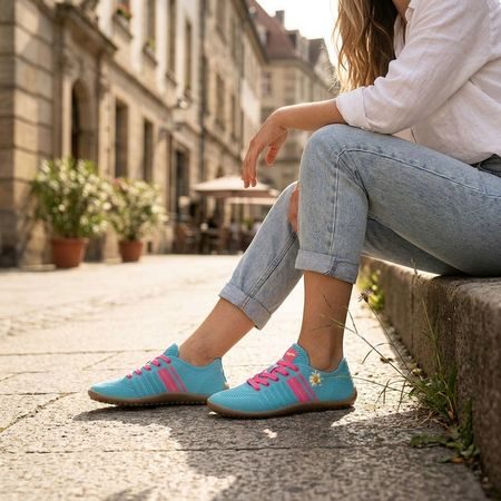 LEGUANO CARIBEO Blue | Barefoot tenisice