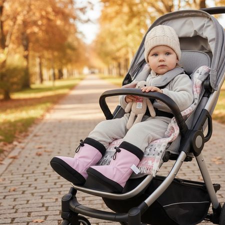 REIMA ANTURA Pale Rose | Dječje barefoot papučice za noge