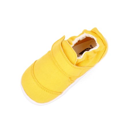 BOBUX XPLORER GO ORGANIC Yellow | Dětské barefoot tenisky