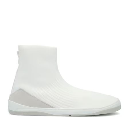 Dámské Barefoot Kotníkové Slip-On Boty GROUNDIES® Kobe Bílé