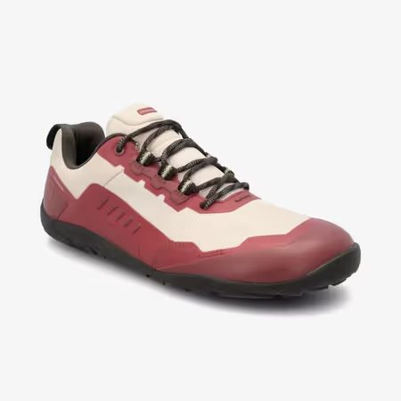 Dámské Barefoot Outdoorové Boty GROUNDIES® All Terrain Low 2.0 Červeno Žluté