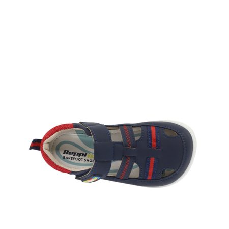 BEPPI SAPATO CASUAL BEBE Modré | Dětské barefoot sandály