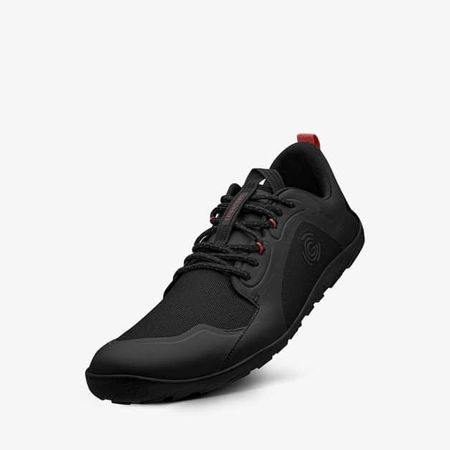 GROUNDIES® All Terrain Low Černé | Barefoot outdoorové boty
