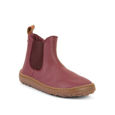 FRODDO KOTNÍKOVÉ CHELYS II Bordeaux | Dámské barefoot chelsea boty