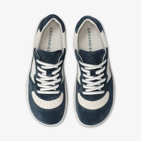 Barefoot Tenisky GROUNDIES® Nova Special Petrolejovo Krémové