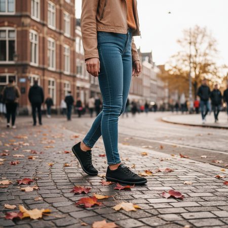Pánské Barefoot+ Tenisky GROUNDIES® Amsterdam Černé