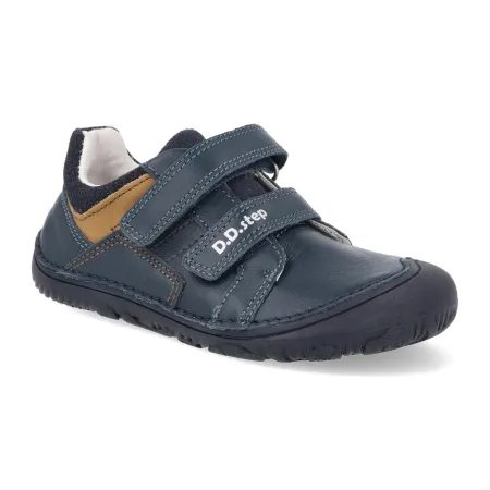 Dětské barefoot celoroční boty D.D.STEP S073-52363A Bermuda Blue