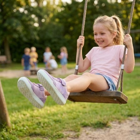 RAYVE CUPERTINO JUNIOR Pink | Dětské barefoot tenisky