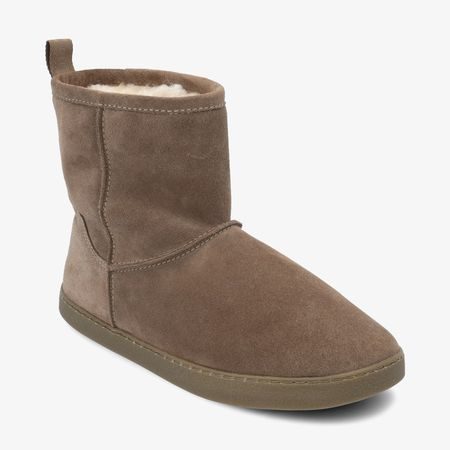 Női bélelt csizma GROUNDIES® cozy boot 2.0 bézs