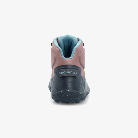 Dámské Barefoot Voděodolné Pohorky GROUNDIES® All Terrain High 2.0 Fialové