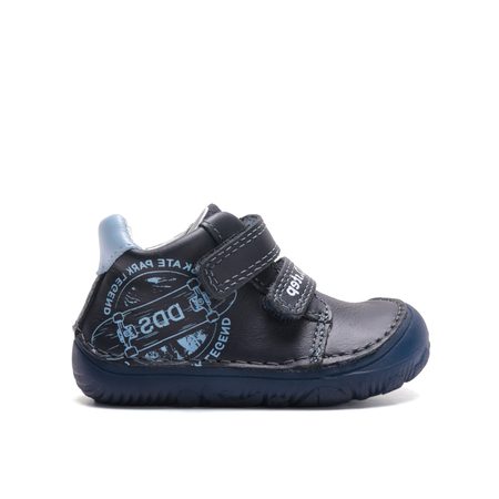 Dětské barefoot celoroční boty D.D.STEP S073-62313A svítící skateboard