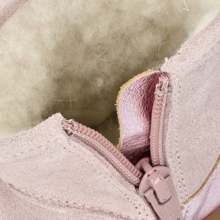 Gyerek téli bélelt GROUNDIES mini cozy kids rózsaszín