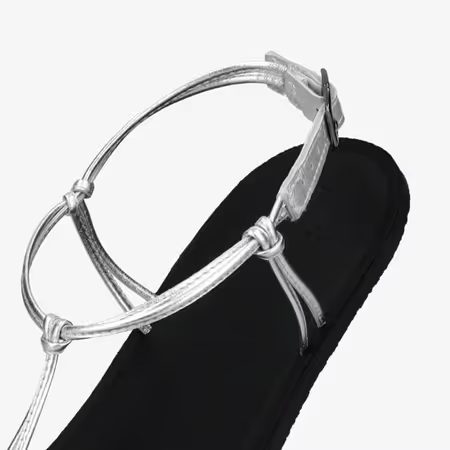 GROUNDIES AMALFI WOMEN Silver | Dámské barefoot sandály