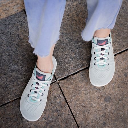 LEGUANO GO Mint | Barefoot tenisky