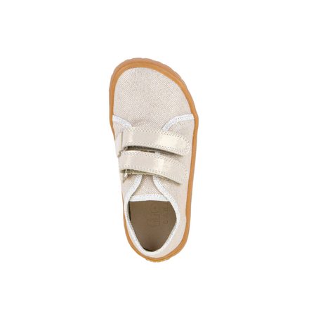 FRODDO SNEAKER CANVAS Gold Shine | Dětské barefoot tenisky