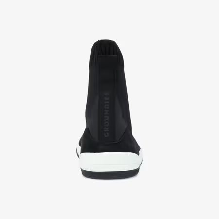 Dámské Barefoot Kotníkové Slip-On Boty GROUNDIES® Kobe Černé