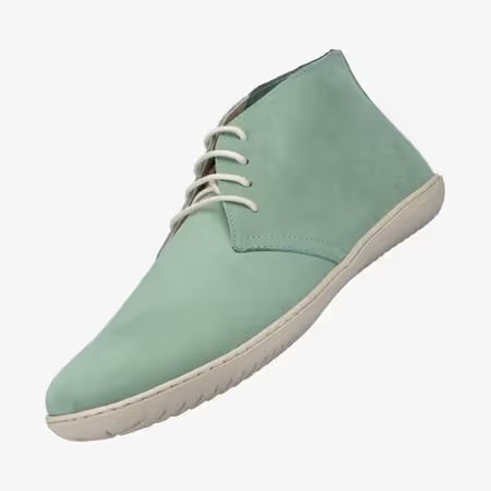 Dámské Barefoot Kotníkové Boty GROUNDIES® Milano Soft Zelené