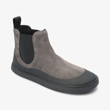 Dámské Barefoot Chelsea GROUNDIES® SIENNA Šedo Černé