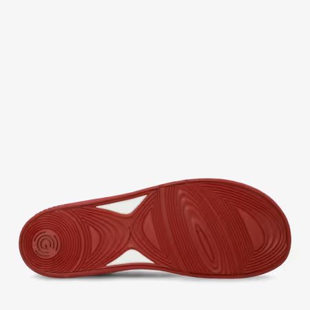 Dámské Barefoot Tenisky Slip-On Boty GROUNDIES® Osaka Červené