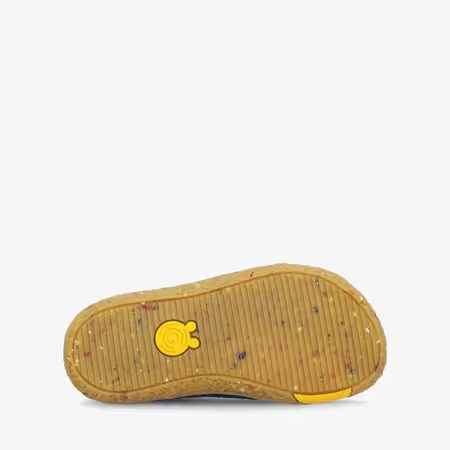 Dětské Barefoot Přezůvky GROUNDIES® Uppsala Modro Žluté