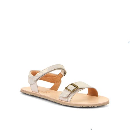 FRODDO SANDAL FLEXY BUCKLE Gold Shine | Barefoot sandály
