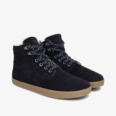 Pánské Barefoot Zateplené Boty GROUNDIES® Vancouver 2.0 Modré