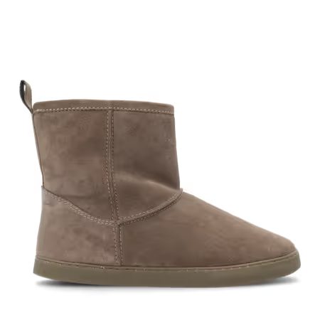 Dámské Barefoot Zateplené Boty GROUNDIES® COZY BOOT 2.0 Béžové