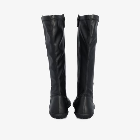 Dámské Barefoot Kozačky GROUNDIES® Mona Stretch Černé