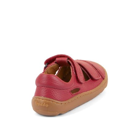 FRODDO SANDAL VELCRO II Red | Dětské barefoot sandály